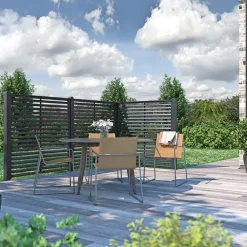 Hot Plus KYOTO HEGN FUNGICIDBEHANDLET & GRUNDMALET 2 GANGE SORT 160 X 160 CM