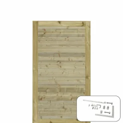 Discount Plus LÅGE TRYKIMPRÆGNERET NATUR 100 X 163 CM