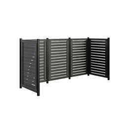 Clearance Plus LUND 3 SPANDE RENOVATIONSSKJUL SORT NÅLETRÆ