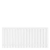 Clearance Plus NAGANO HEGN FUNGICIDBEHANDLET & GRUNDMALET 2 GANGE HVID 180 X 80 CM