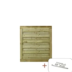 Outlet Plus NEWLINE LÅGE TRYKIMPRÆGNERET NATUR 100 X 110 CM