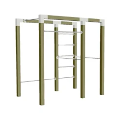 Discount Plus OUTDOOR FITNESSSTATIV 220 X 138 X 210 CM NATUR