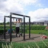 Sale Plus OUTDOOR FITNESSSTATIV 220 X 138 X 210 CM SORT