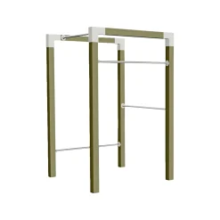 Online Plus OUTDOOR FITNESSSTATIV 220 X 138 X 138 CM NATUR