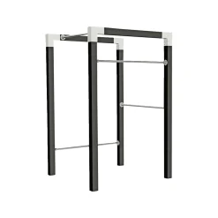 Hot Plus OUTDOOR FITNESSSTATIV 220 X 138 X 138 CM SORT