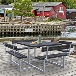 Best Plus PICNIC BORDBÆNKESÆT SORT