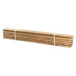 Online Plus PIPE PLANKE HØJBED NATUR 12 X 28 X 120 CM