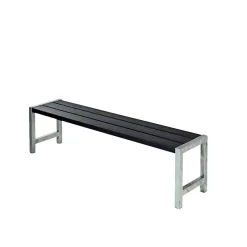 Clearance Plus PLANKEBÆNK SORT 176 CM