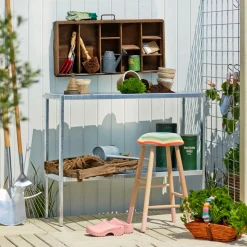 Hot Plus PLANTEBORD STÅL VARMGALVANISERET 40X110X90 CM
