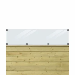 Clearance Plus PROFILHEGN TRYKIMPRÆGNERET 174 X 125 CM