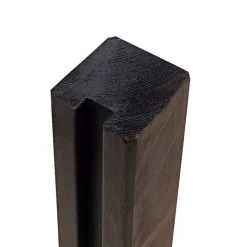 Sale Plus PROFILSTOLPE M/1 SPOR TRYKIMP. GRUNDMALET SORT 9 X 9 X 268 CM