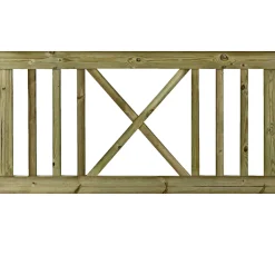 Discount Plus ROM TRÆHEGN TRYKIMPRÆGNERET NATUR 150 X 75 CM