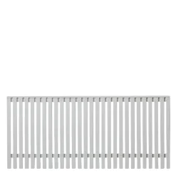 Discount Plus SENDAI HEGN FUNGICIDBEHANDLET & GRUNDMALET 2 GANGE HVID 180 X 80 CM