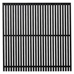 Discount Plus SENDAI TRÆHEGN FUNGICIDBEHANDLET OG GRUNDMALET SORT 180 X 180 CM