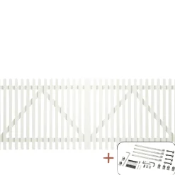 Online Plus SKAGEN LÅGE FUNGICIDBEHANDLET OG GRUNDMALET 2 GANGE HVID 300 X 120 CM