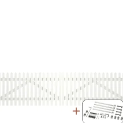 Discount Plus SKAGEN LÅGE FUNGICIDBEHANDLET OG GRUNDMALET 2 GANGE HVID 300 X 80 CM