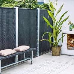 Clearance Plus STÅLSTOLPE VARMGALVANISERET STÅL 8 X 8 X 268 CM