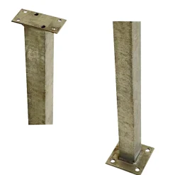 Sale Plus STÅLSTOLPE VARMGALVANISERET STÅL 4.50 X 4.50 X 103.30 CM