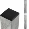 Clearance Plus STÅLSTOLPE VARMGALVANISERET STÅL 8 X 8 X 238 CM