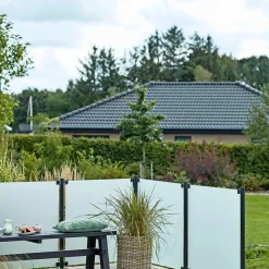 Hot Plus STÅLSTOLPE VARMGALVANISERET OG PULVERLAKERET GRÅSORT 4.24 X 4.24 X 96 CM