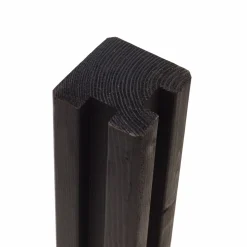 Clearance Plus STOLPE TRYKIMPRÆGNERET NTR KL. A OG GRUNDMALET SORT 9 X 9 CM