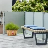 Best Plus STOLPE VARMGALVANISERET STÅL 4.50 X 4.50 X 96 CM