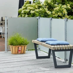 Best Plus STOLPE VARMGALVANISERET STÅL 4.50 X 4.50 X 96 CM