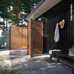 New Plus TOKYO HEGN THERMOWOOD® GYLDENBRUN 83 X 180 CM