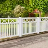 Clearance Plus VINESSE TRÆHEGN FUNGICIDBEHANDLET & GRUNDMALET 2 GANGE HVID 150 X 96 CM