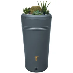 Discount 4RAIN REGNVANDSBEHOLDER 230L, H1,14 MTR GRÅ