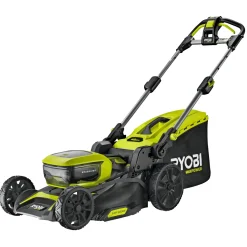 Online Ryobi MAX POWER RY36LMX46A-240 PLÆNEKLIPPER AKKU 36V MED BATTERI OG LADER