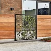 New Skagen SYSTEMHEGN ESPALIER HEGNSMODUL SORT STÅL 86.50 X 92 X 0.60 X 0.60 CM