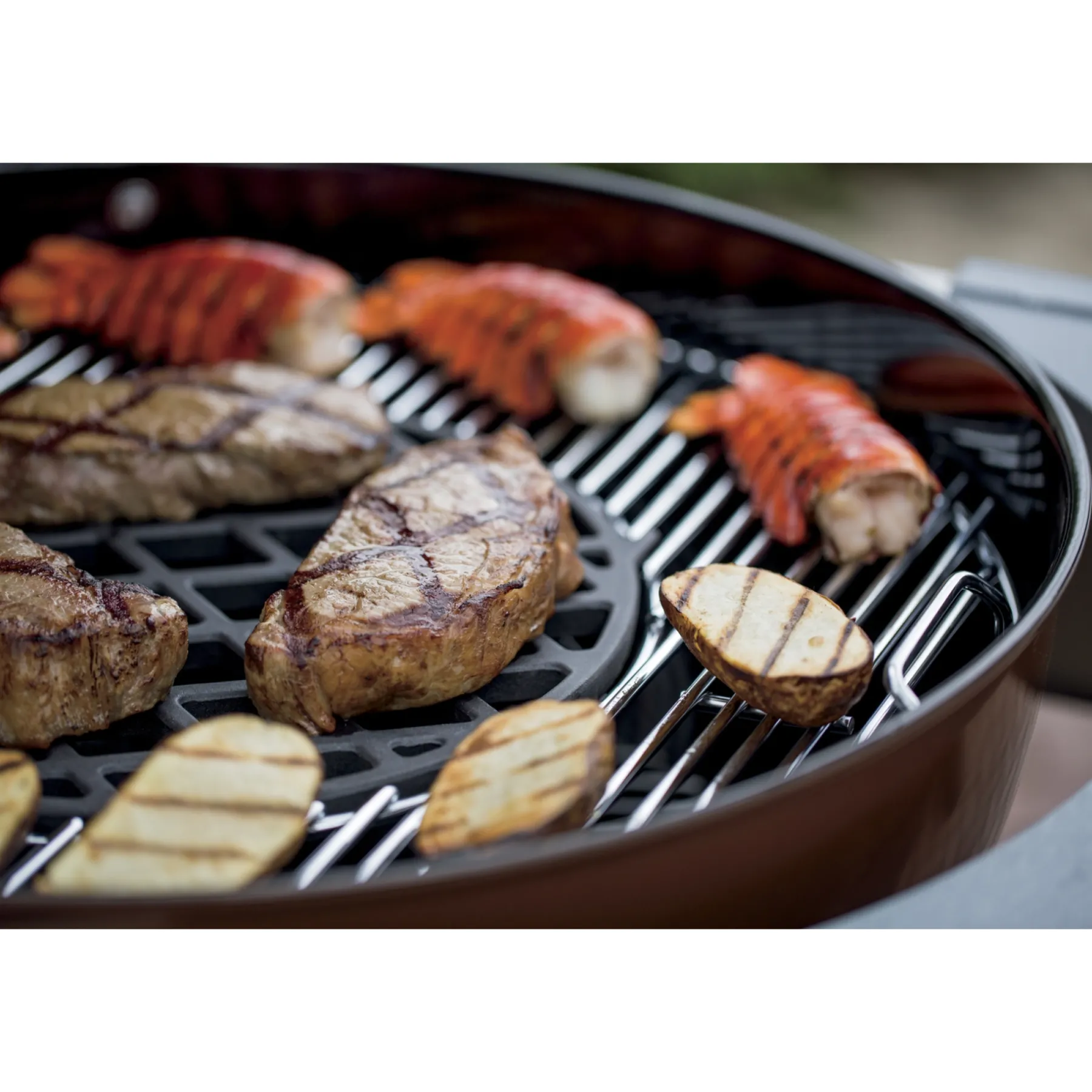 Online Weber GOUMET BBQ SYSTEM GRILLRIST PORCELÆNSEMALJERET STØBEJERN