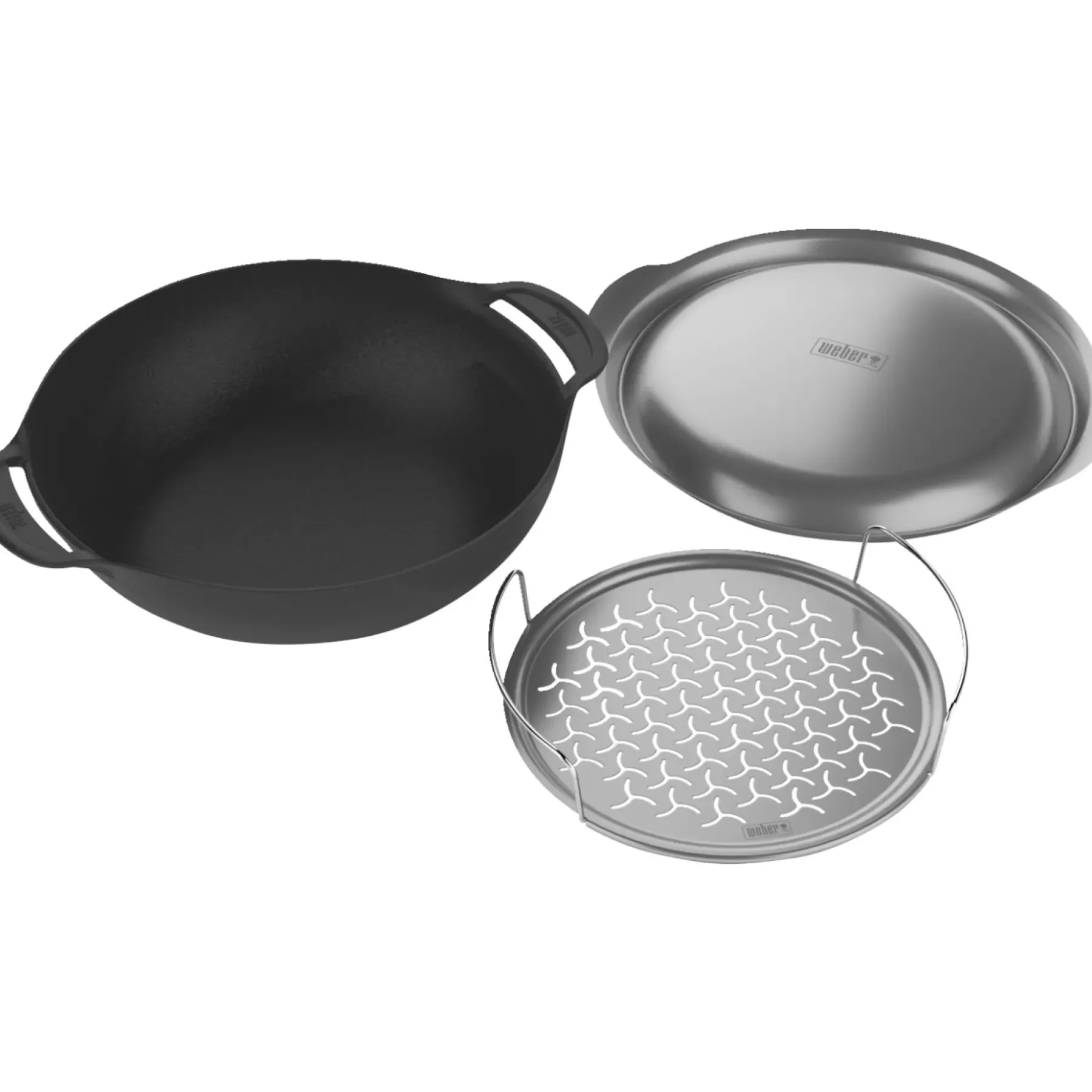 Online Weber GRILL GRYDE/PANDE PORCELÆNSEMALJERET STØBEJERN