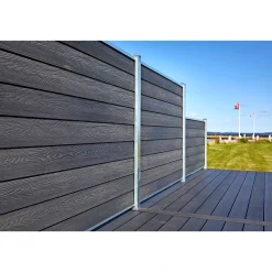 Sale Wimex GLYNGØRE A-PROFIL HEGNSFAG SORT 189.30 X 90 CM