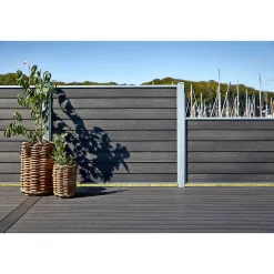 Sale Wimex GLYNGØRE A-PROFIL HEGNSFAG SORT 189.30 X 90 CM