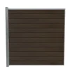 Wimex LIVØ PRIME V-PROFIL HEGNSFAG MATBRUN 189.50 X 180 CM
