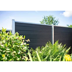 Online Wimex LIVØ PRIME V-PROFIL HEGNSFAG MAT SORT 189.50 X 180 CM