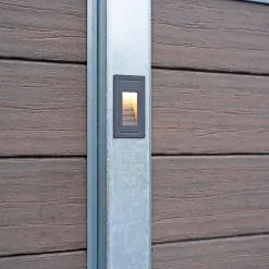Outlet Wimex STOLPE MED LYS TILBEHØR GALVANISERET 8 X 8 CM