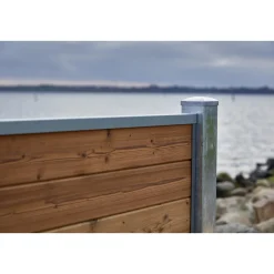 Online Wimex TREND V-PROFIL HEGNSFAG THERMOBEHANDLET GRAN 189.30 X 90 CM