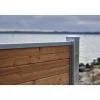 Best Wimex TREND V-PROFIL HEGNSFAG THERMOBEHANDLET GRAN 189.30 X 180 CM