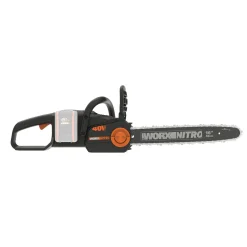 Clearance Worx WG385E.9 KÆDESAV AKKU 40 UDEN BATTERI OG LADER